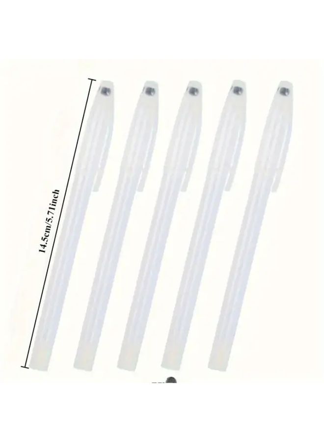 21Pcs Transparent Plastic Pen Holders For Desk Organization Home Office Use - Image 2