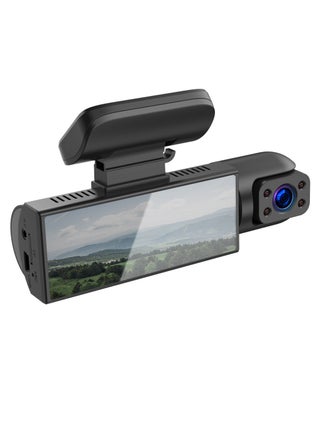 Dash Cam Front and Inside 1296P Dual Dash Camera For Cars 3.16 Inch Full HD 110 Degree Wide Angle Car Dashboard Camera With Infrared Night Vision,G-Sensor, Parking Monitor, Loop Recording - pzsku/ZDE091D3B1BB81F7DD4C8Z/45/1746437981/d0558810-c097-453d-90e8-89d29d2abff2