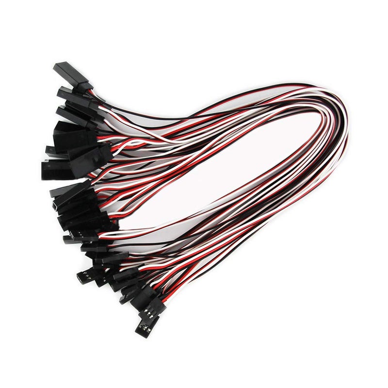Oliyin 20pcs 11.81inch 30cm 300mm RC Servo Extract Clor Cable Cable Lead for RC Car Helicopter - Image 3