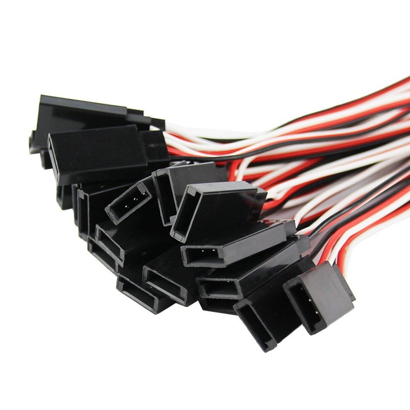 Oliyin 20pcs 11.81inch 30cm 300mm RC Servo Extract Clor Cable Cable Lead for RC Car Helicopter - Image 4