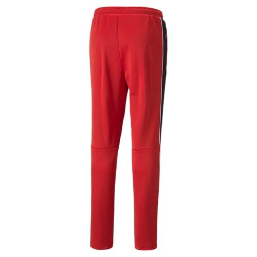 PUMA Men's Standard Scuderia Ferrari Race MT7 Track Pants, Rosso Corsa, Small - Image 4