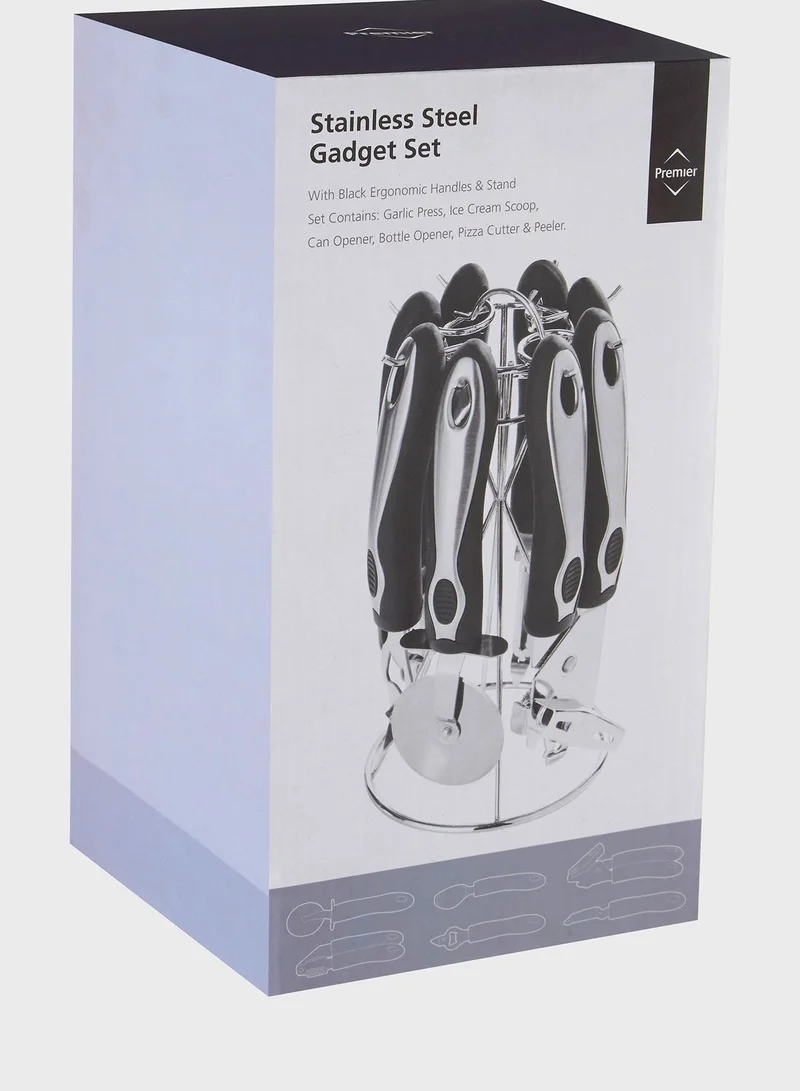Premier 6 Piece Gadget Set With Stand