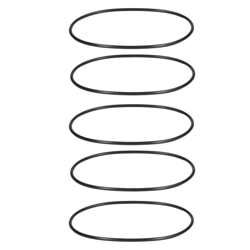 5 Pack Round Rubber Motor Belts 5mm Diameter for Industrial Equipment 5405 0005 0494 - Image 4
