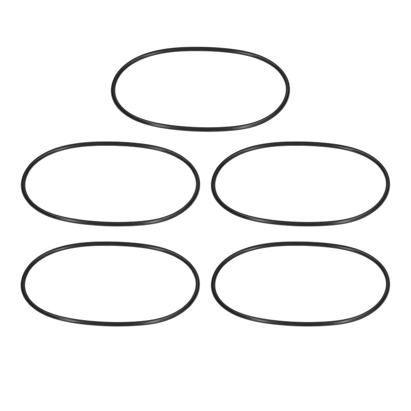 5 Pack Round Rubber Motor Belts 5mm Diameter for Industrial Equipment 5405 0005 0494 - Image 5