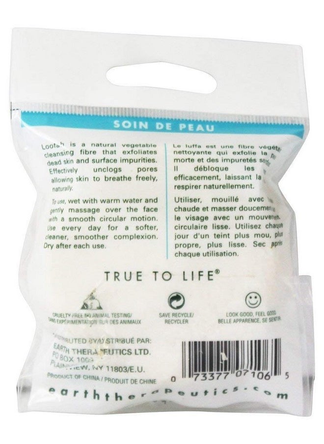 Earth Therapeutics EARTH THERAPEUTICS Loofah Face Disc, 3 CT  - Image 3