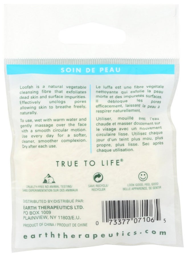 Earth Therapeutics EARTH THERAPEUTICS Loofah Face Disc, 3 CT  - Image 2
