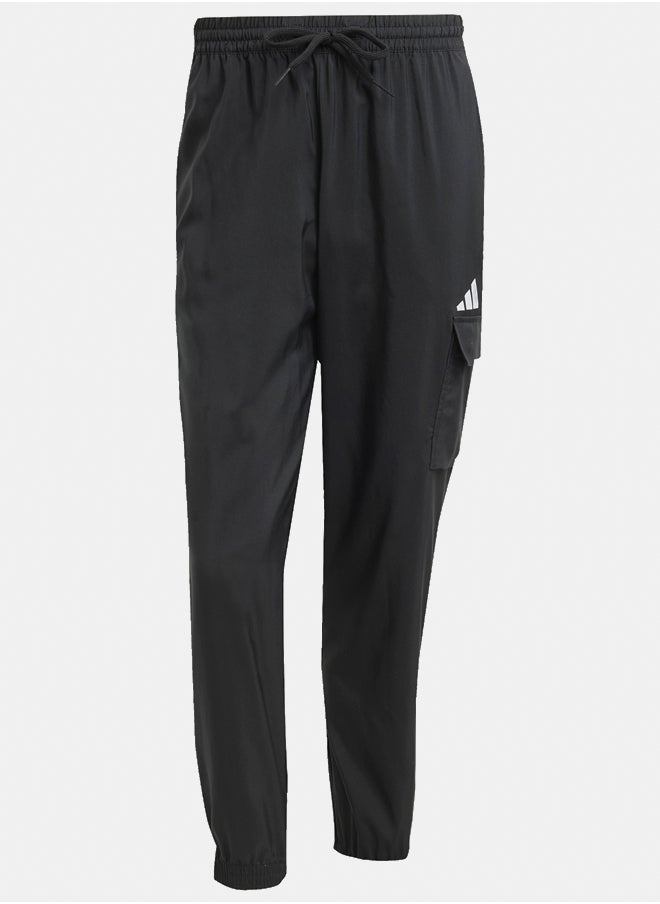 Adidas Essentials Small Logo Cargo Joggers  - Image 2