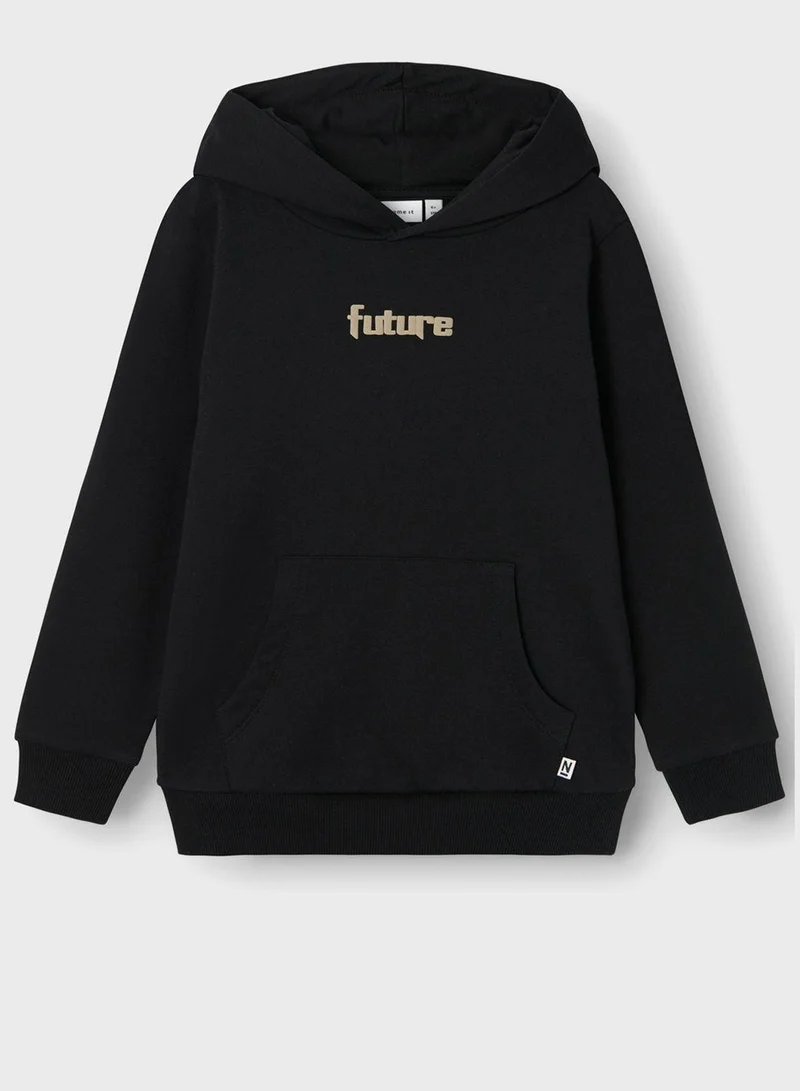 NAME IT Kids Graphic Hoodie