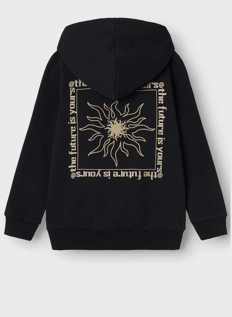 NAME IT Kids Graphic Hoodie