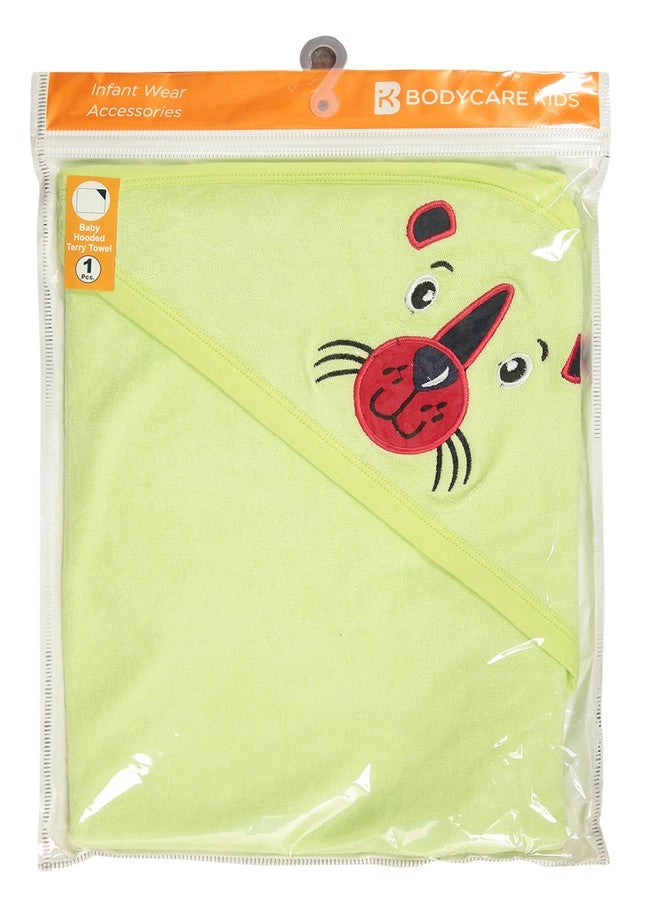 BODYCARE Unisex Baby Hooded Wrapper - Green.. - Image 3