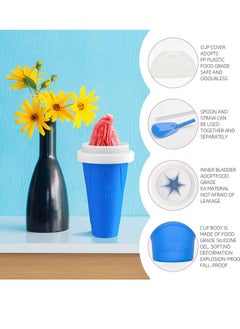Generic Slushy Maker Cup, Ice Frozen Squeeze Cup Cooling Freeze Mug Milkshake Smoothie  - Image 5