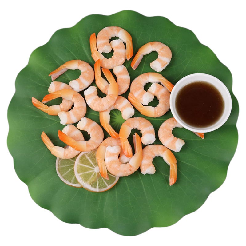 4PCS PVC Artificial Shrimp Model Simulation Food Display Toy Decorations - Image 3