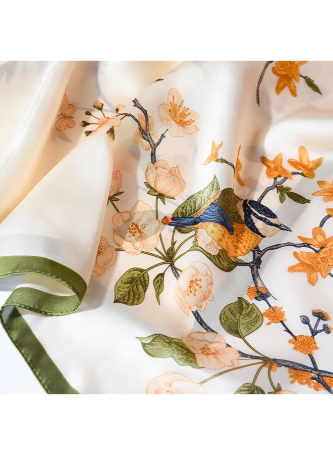 Hang Silk House Hangsi Mansion Silk Scarf Gift Box Group Purchase Shawl Shawl Outerwear Temperament Gift For Elders Mother Birthday Gift Women Practical Summer Chest Pin - Image 4