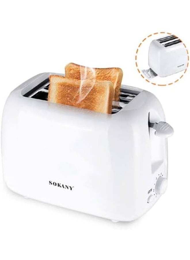 سوكاني محمصة خبز بشريحتين 700 واط 700 واط HJT-022 أبيض - Image 1