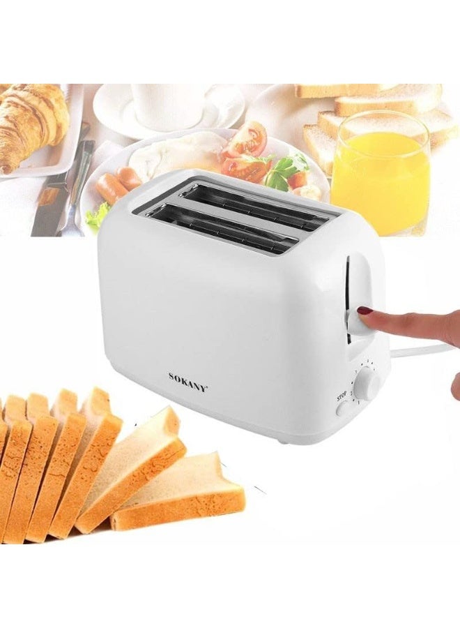 سوكاني محمصة خبز بشريحتين 700 واط 700 واط HJT-022 أبيض - Image 2