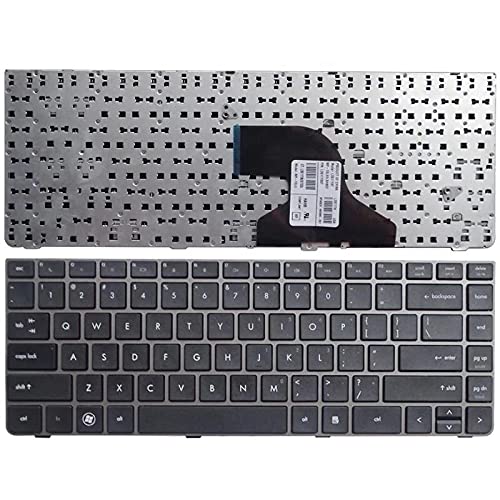 WISTAR Laptop Keyboard Compatible for HP Probook 4330 4330S 4331 4331S 4430 4430S 4435 4435S 4436 4436S Series MP-10L93LSHB02 MP-10L93US-930 NSK-CB0SV - Image 1