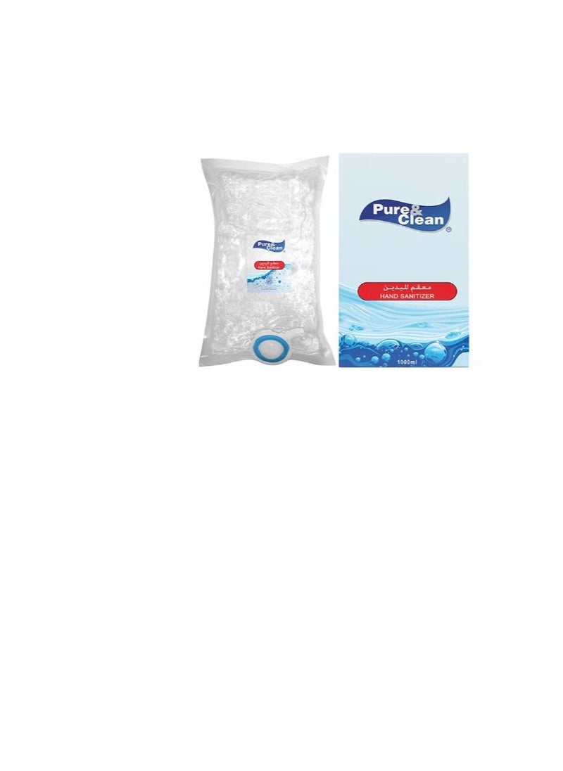 Pure & Clean - Pure & Clean Instant Hand Sanitizer 1L BAG - Image 1