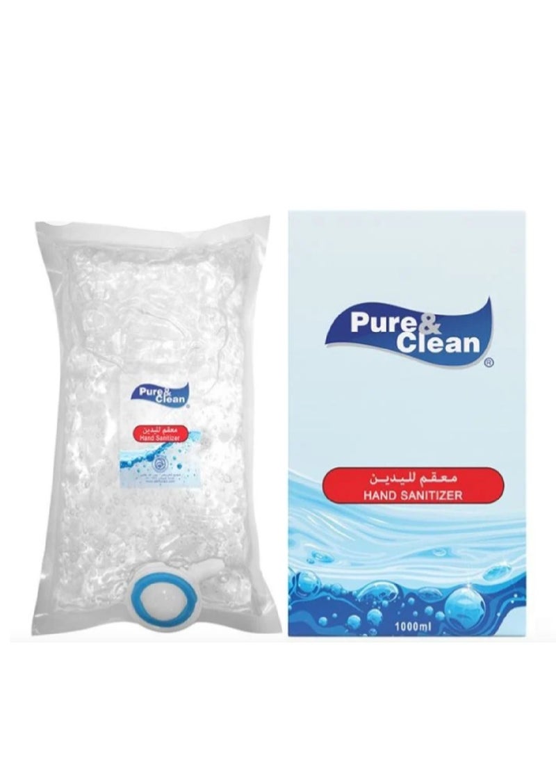 Pure & Clean - Pure & Clean Instant Hand Sanitizer 1L BAG - Image 1
