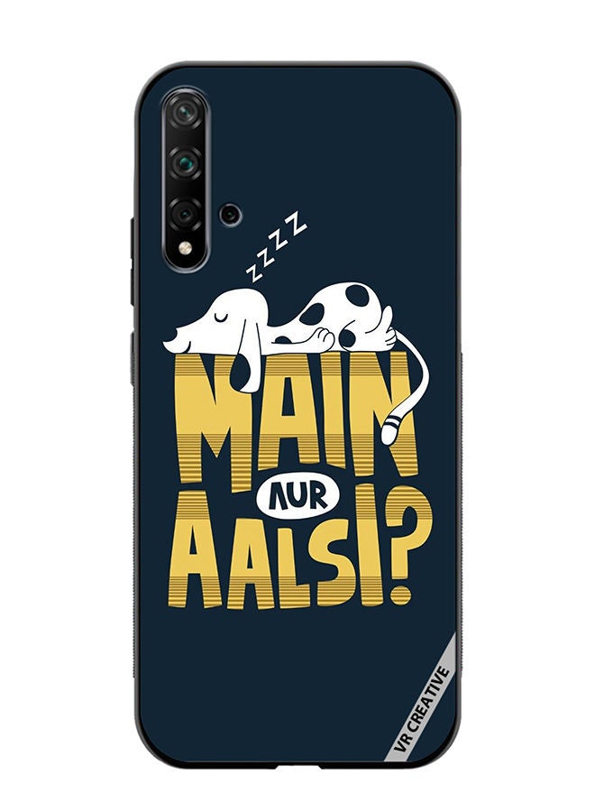 VR CREATIVE Protective Case Cover For Huawei Nova 5T Mai Aur Alsi Design Multicolour - Image 1