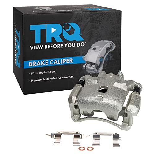 TRQ Front Left Brake Caliper w/Bracket Drivers Side Compatible with 2007-2019 Nissan Sentra - Image 2