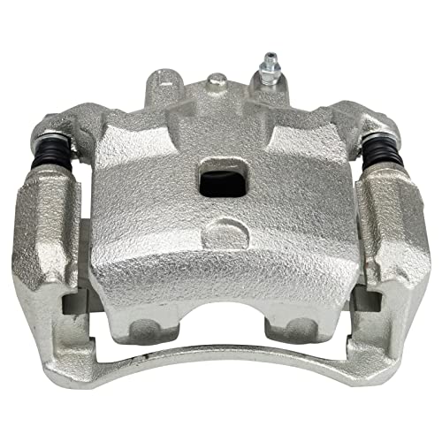 TRQ Front Left Brake Caliper w/Bracket Drivers Side Compatible with 2007-2019 Nissan Sentra - Image 3