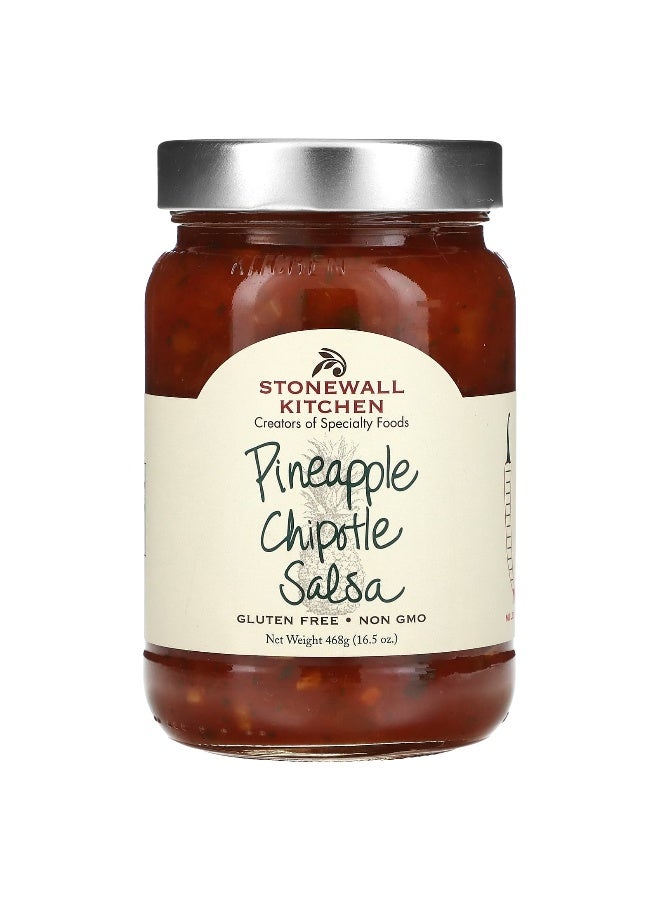 Stonewall Kitchen ستون وول كيتشن، صلصة الأناناس والشيبوتلي، خفيفة، 16.5 أونصة (468 جرام) - Image 1