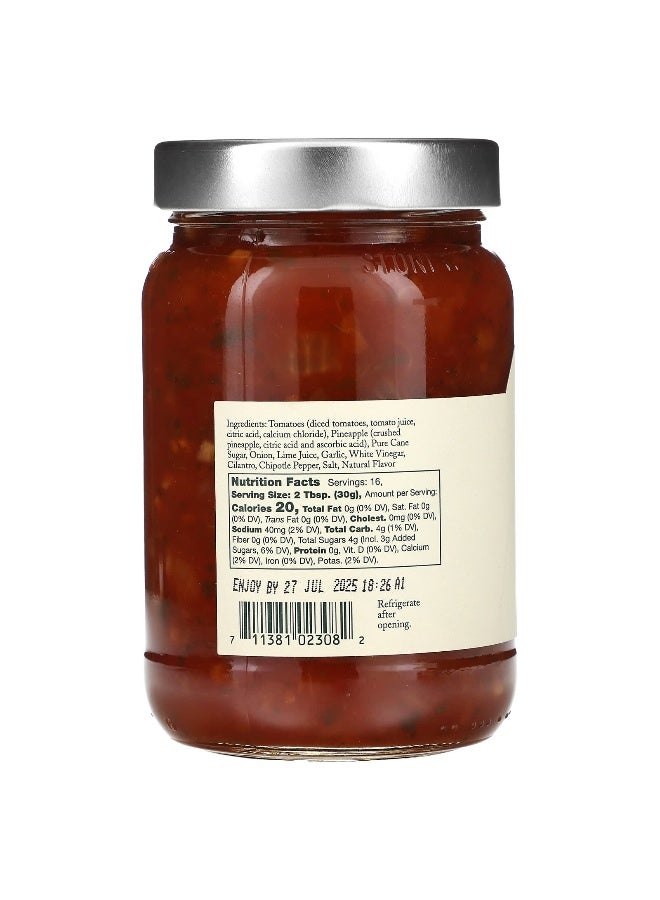 Stonewall Kitchen ستون وول كيتشن، صلصة الأناناس والشيبوتلي، خفيفة، 16.5 أونصة (468 جرام) - Image 2