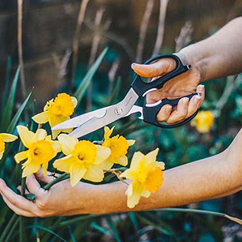 Kershaw Taskmaster Shears, Black, Multi-Purpose Shears, with 3.5 Inch Stainless Steel Blades, Kitchen and Utility Scissors with Built-in Tools, Bottle Opener, and Screwdriver Tips - Image 3