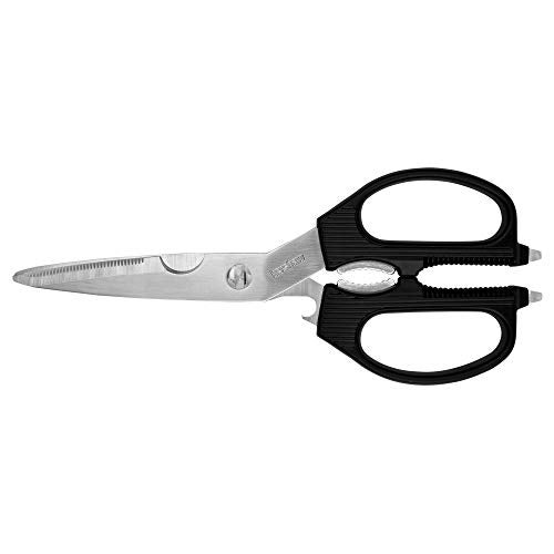 Kershaw Taskmaster Shears, Black, Multi-Purpose Shears, with 3.5 Inch Stainless Steel Blades, Kitchen and Utility Scissors with Built-in Tools, Bottle Opener, and Screwdriver Tips - Image 1