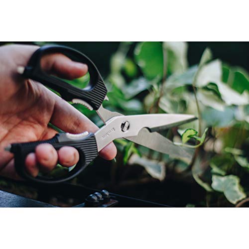 Kershaw Taskmaster Shears, Black, Multi-Purpose Shears, with 3.5 Inch Stainless Steel Blades, Kitchen and Utility Scissors with Built-in Tools, Bottle Opener, and Screwdriver Tips - Image 4