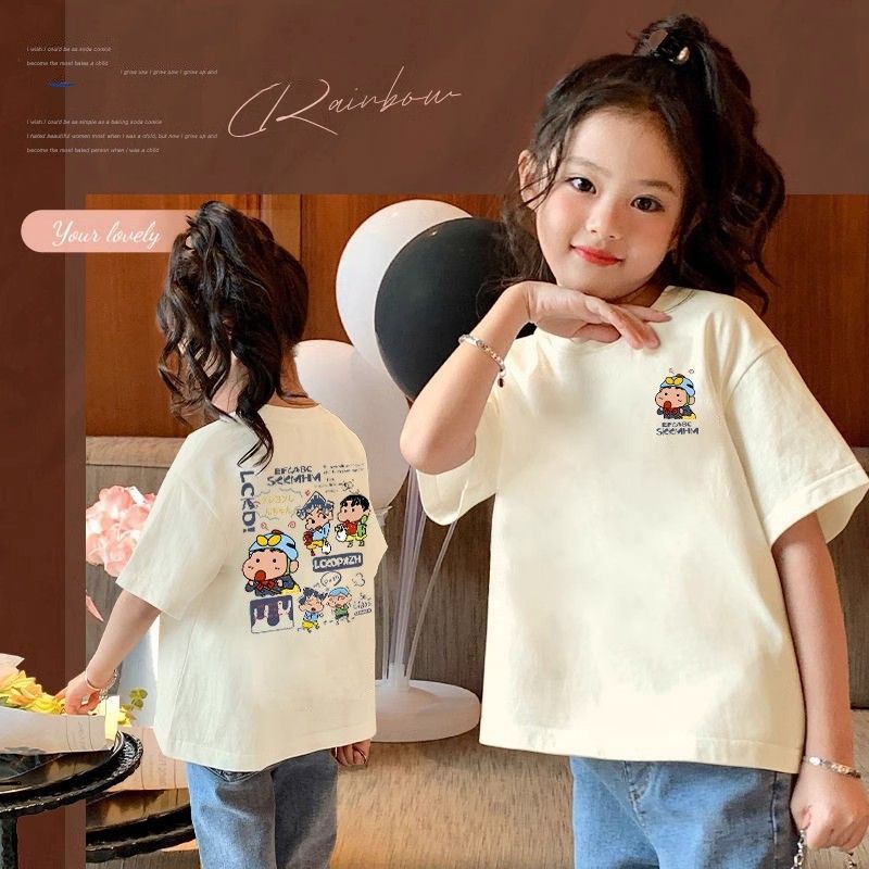 2025 Summer Style Short-Sleeved T-Shirt For Women, Loose, Slim, Casual, Half-Sleeved, Round Neck, Printed, Versatile Short-Sleeved - Image 2