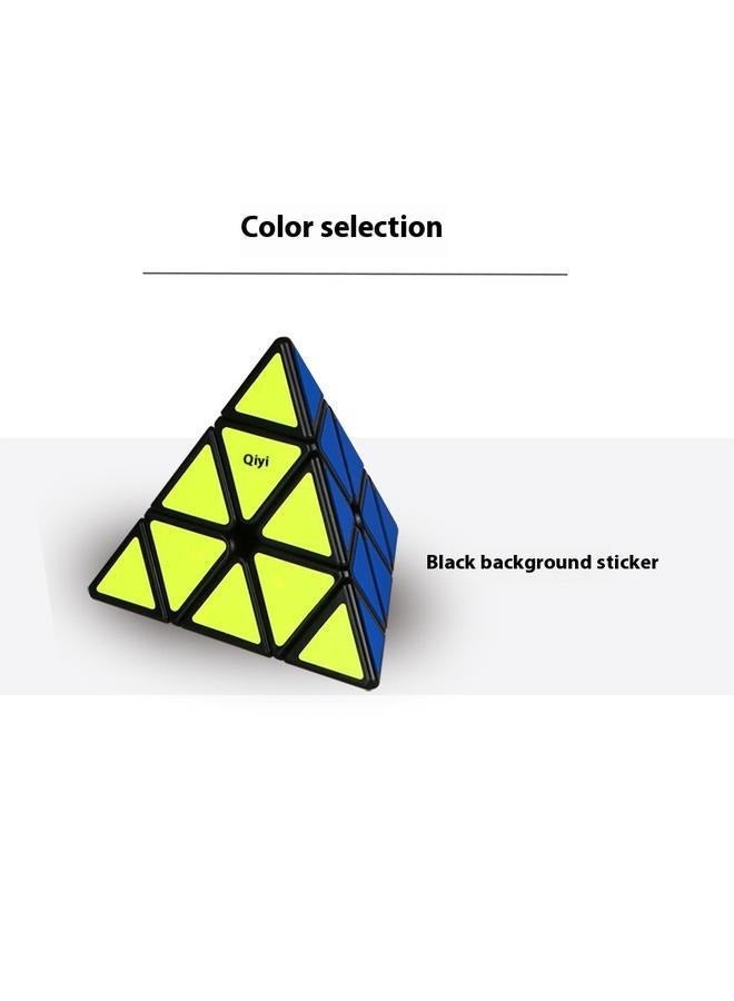 Black Speed Cube Toys Pyramid Black Speed Cube，Triangle Cube - Image 3