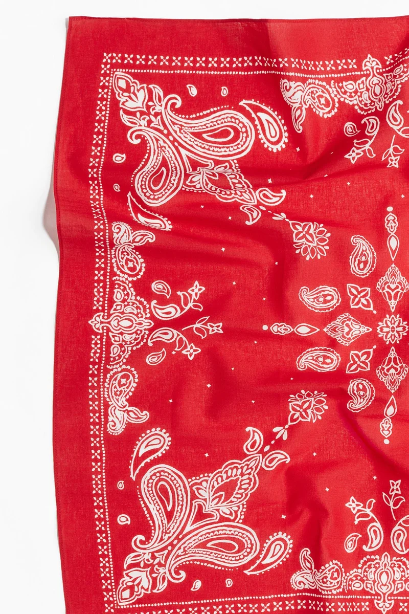 H&M Patterned neck scarf