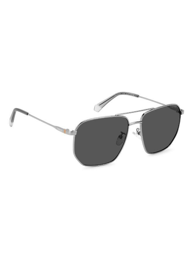 Polaroid Men's UV Protection Sunglasses Pld 4141/G/S/X Dark Ruthenium 51 - Lens Size: 59 Mm - Image 2