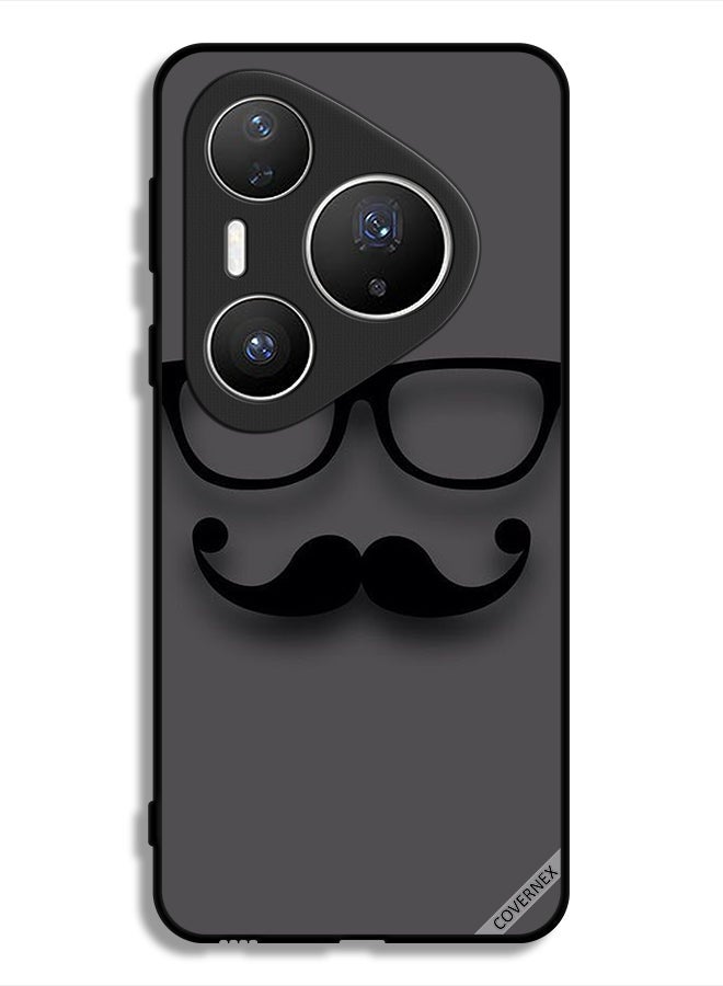 Covernex Huawei Pura 80 Pro Plus Protective Case Cover Glass & Mustache - Image 1