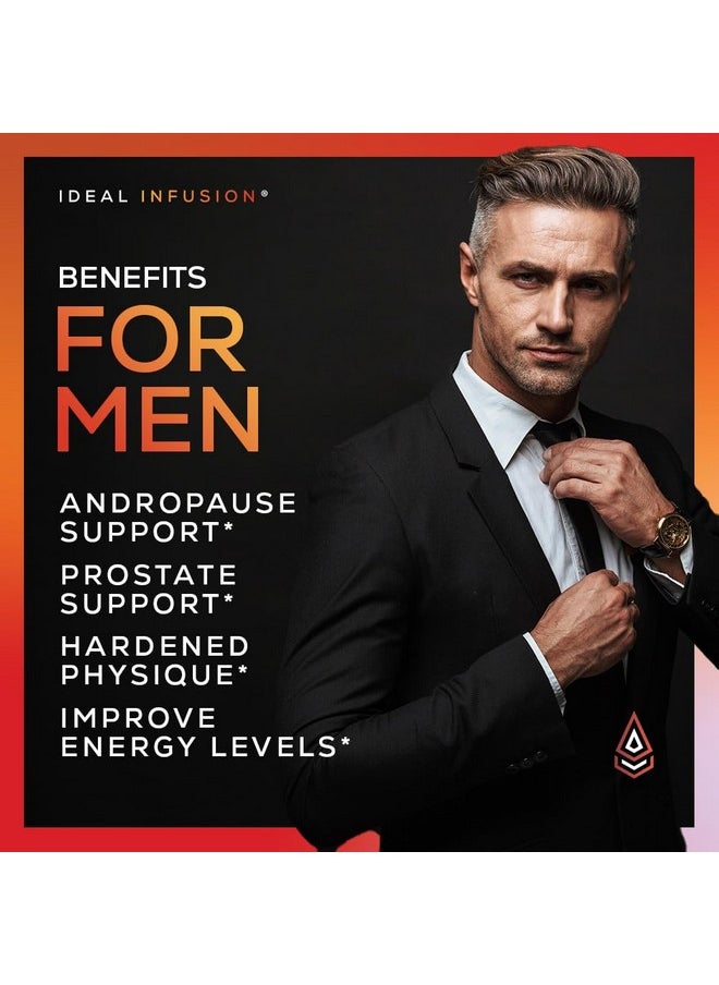 Ideal Infusion - Estrogen Blocker and Hormone Balance for Men & Women: DIM 300mg Supplement with BioPerine - 20x Potency Broccoli Sprout Extract with Kelp Extract Iodine for Liver & Thyroid Health (60 servings) - Image 1