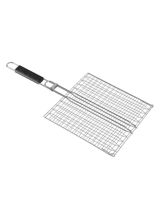 AL SANIDI Stainless steel grill, Grill grates, Silver, Size 30*40 Cm  - Image 3
