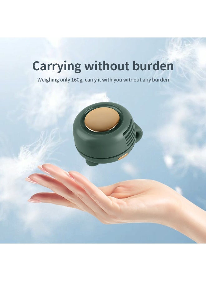 syta Portable Silent Mini Bladeless Fan Clip On，3 Speeds Clip on Fans for Outdoor & Travel & Office For Family - Image 5