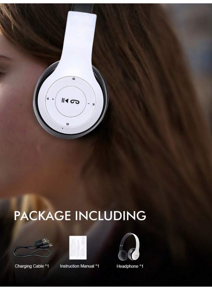 P47 Wireless Headset White - Image 3