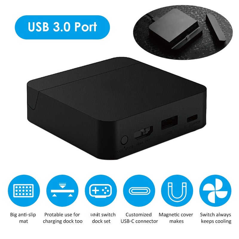 محطة توصيل Gulikit NS05 Switch محمولة لشاحن سويتش ومحول قاعدة الشحن - Image 1