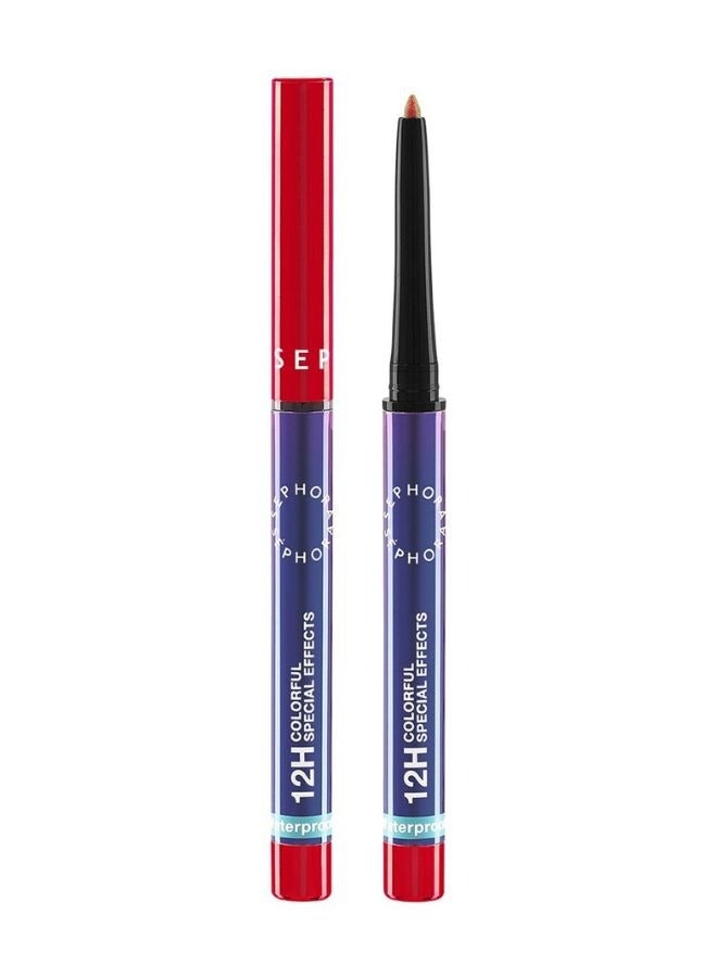 SEPHORA SEPHORA COLLECTION 12HR Colorful Special Effects Multichrome Retractable Eyeliner – 01 Red Solstice, Longwear Shifting Metallic Gel Liner  - Image 1