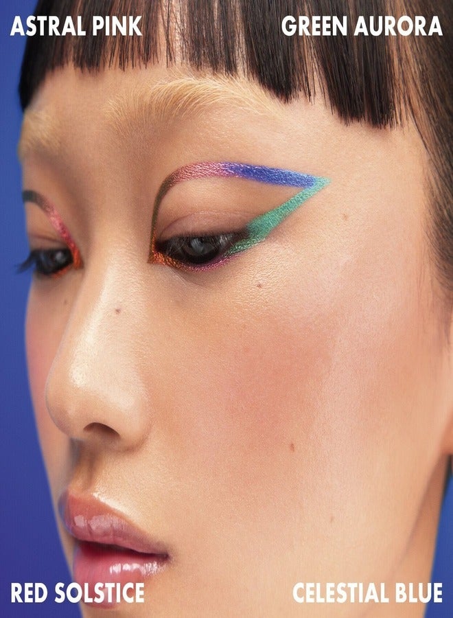 SEPHORA SEPHORA COLLECTION 12HR Colorful Special Effects Multichrome Retractable Eyeliner – 01 Red Solstice, Longwear Shifting Metallic Gel Liner  - Image 5