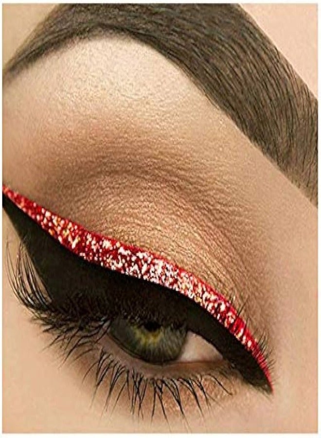 SEPHORA SEPHORA COLLECTION 12HR Colorful Special Effects Multichrome Retractable Eyeliner – 01 Red Solstice, Longwear Shifting Metallic Gel Liner  - Image 2