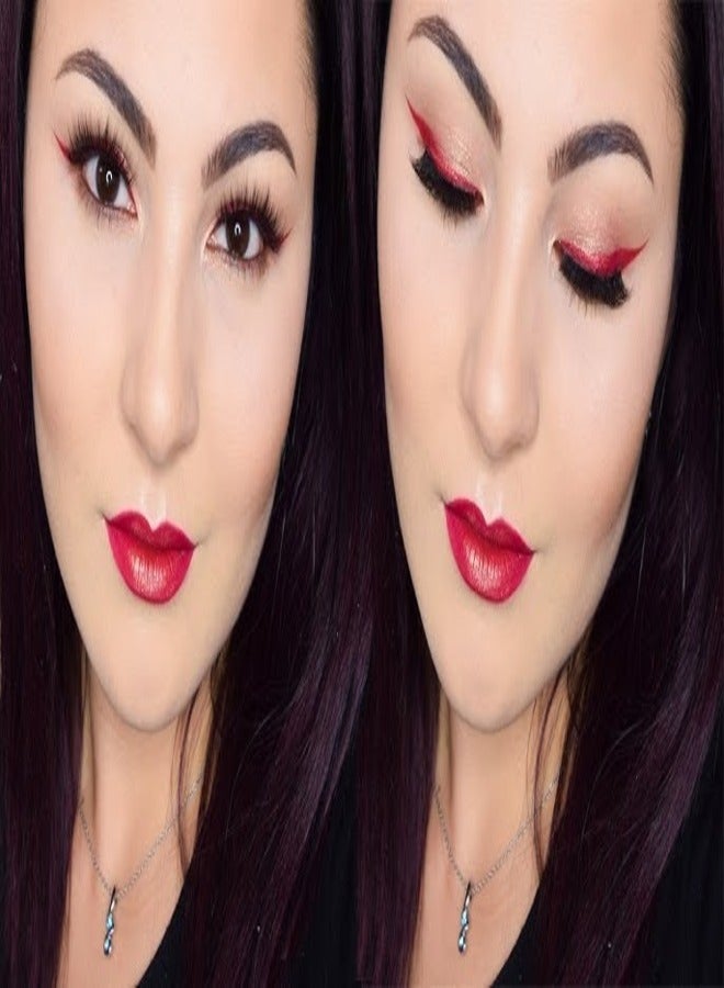 SEPHORA SEPHORA COLLECTION 12HR Colorful Special Effects Multichrome Retractable Eyeliner – 01 Red Solstice, Longwear Shifting Metallic Gel Liner  - Image 4