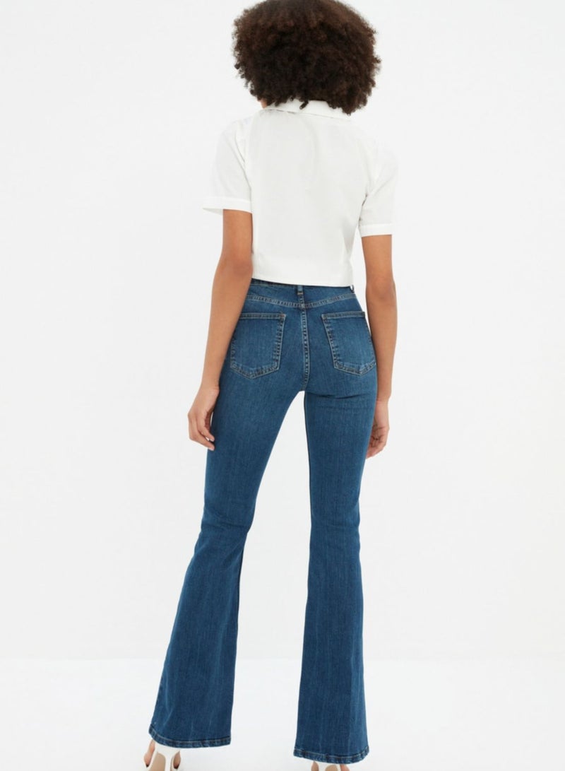 trendyol High Waist Straight Jeans - Image 5