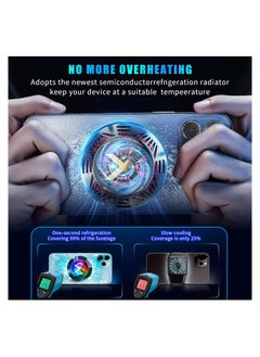 SYOSI Phone Cooler, for Gaming Streaming Radiator, Portable Cell Phone Radiator, Semiconductor Cooling Ideal Fit for Android Ipad Iphone, Compatible with Magsafe, for Smartphone/Tablet/Ipad(1 Pack)  - Image 5
