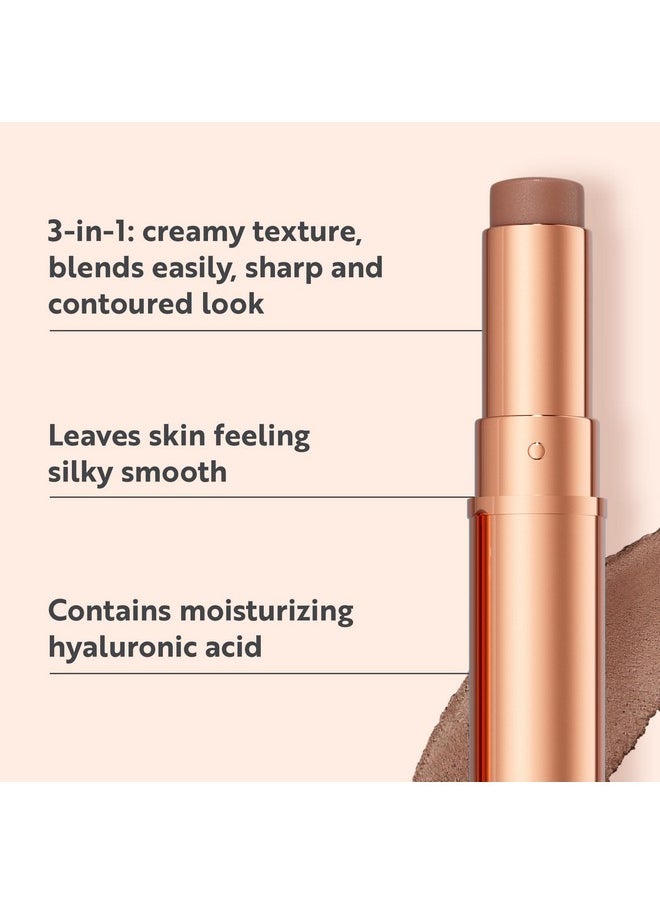 M.Asam - Magic Finish Cream Contour Stick Light Medium (0.28 Oz)- Creamy Contour Stick For A Defined Face Shape, Creates Optical Shadows, Bronzer Stick With Moisturizing Hyaluronic Acid, Vegan - Image 1