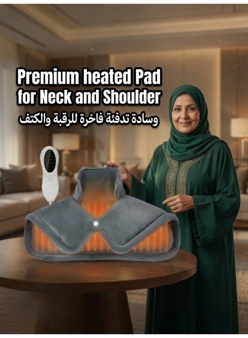 Electric Heating Pad for Pain Relief, Extra Large 16 x 24 Inch Heating Pad for Neck, Shoulders, Back, Waist, Abdomen & Legs, 10 Heat Levels, 4 Timer Options, Auto Shut-Off, Machine Washable - Image 2
