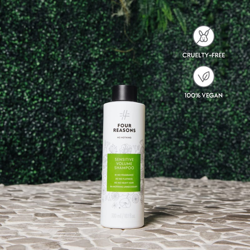 No nothing Sensitive Volumizing Shampoo - Fragrance Free - Hypoallergenic, Vegan, Paraben Free - Unscented Volume Shampoo for Sensitive Scalp and Skin â€“ 10.15 oz - Image 5