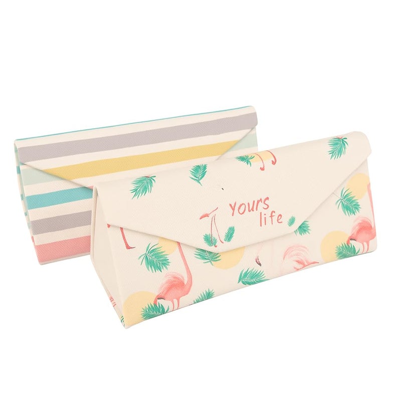 CHIBRO Travel Sunglasses Spectacle Cases | PU Leather Sunglass Bag case | Glasses Pouch Organizer for Women | Summer Lightweight Sun Glasses Protector Box